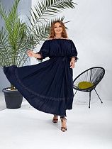 Платье Latoria 285-1 navy - делук