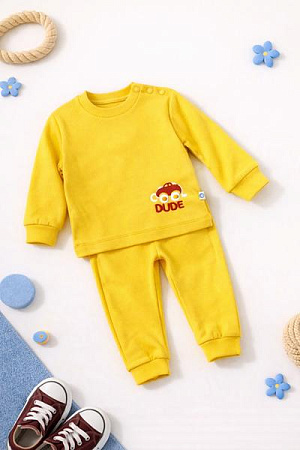 Костюм Спорт Major Kids 2253 yellow - делук