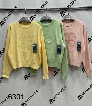 Свитер Met&March 6301 mint - делук