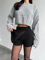 Юбка-Шорты Arina 1702 black - делук