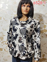 Свитер Lida 6528-1 white - делук