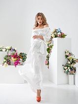 Платье Kit 230 white - делук