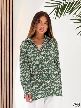 Рубашка Loren 750 green - делук