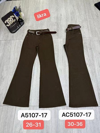 Штаны Prenses A5107-17 browm - делук