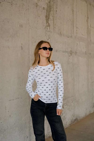 Свитер Little Secret 500203 white - делук