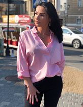Рубашка Аля Мур 0223-1-2 pink - делук
