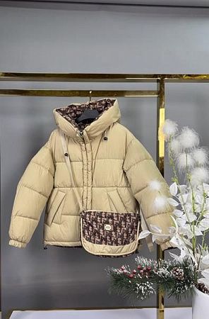 Куртка Delfinka 93 beige - делук