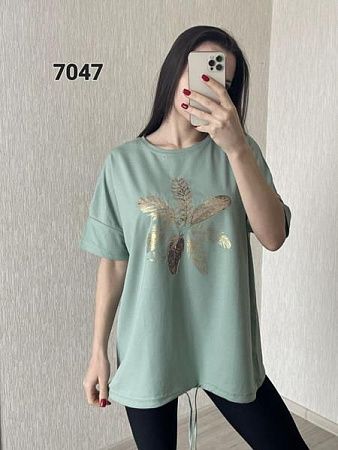 Футболка Fsn 7047 mint - делук