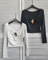 Топ Nefertiti 09 white - делук