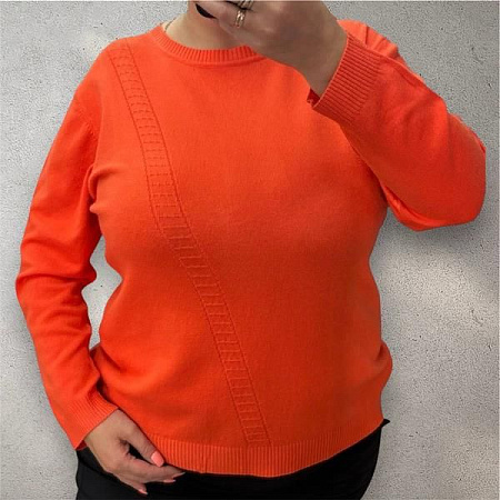 Свитер Levisha 25229 orange - делук
