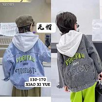 Куртка Фунтик 98034 grey - делук