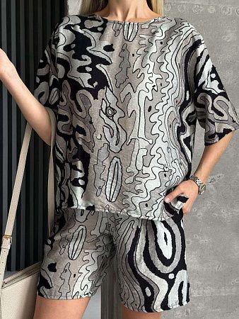 Костюм Modnulya 037 grey - делук