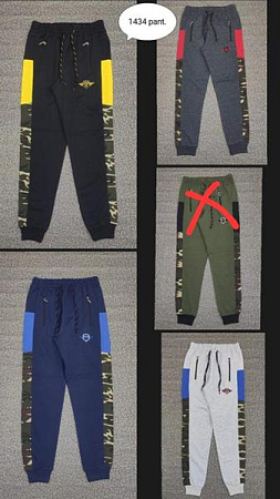 Штаны Спорт 4 Seasons A01-115 navy - делук