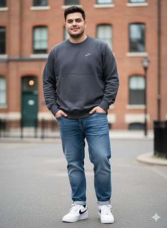 Свитер Moranny MR459 grey - делук