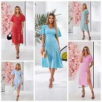 Платье Deliv 563 pink - делук