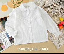 Блузка Meloria 8080 white - делук