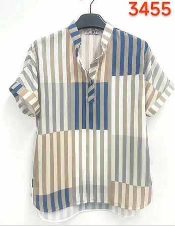 Футболка Lida 3455 beige - делук