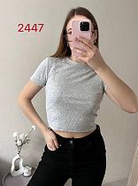 Топ Fsn 2447 grey - делук