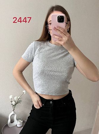 Топ Fsn 2447 grey - делук