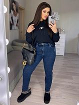 Джинсы Lady N 083 navy - делук