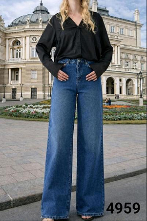 Джинсы Jeans Style 4959 blue - делук