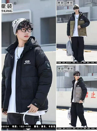 Куртка Major 25024 black-khaki - делук