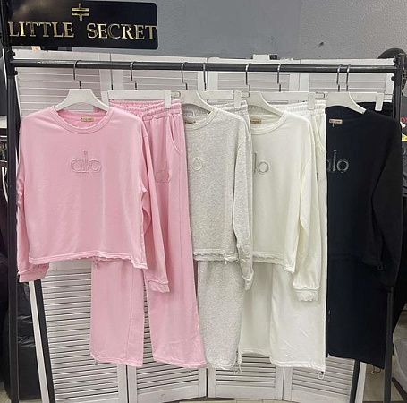 Костюм Спорт Little Secret S5026 white - делук