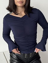 Свитер Arina 1708 navy - делук