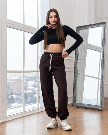 Штаны Спорт Azna Б88 brown - делук