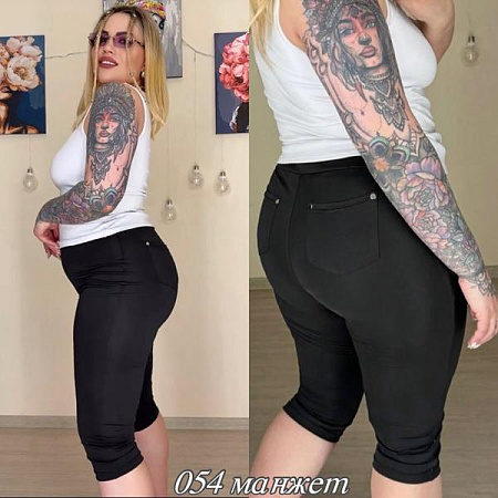 Бриджи Amok 054 black - делук