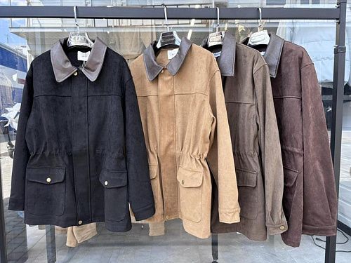 Куртка Oukali 24317 brown - делук
