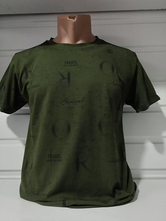 Футболка Panda 1741 khaki - делук