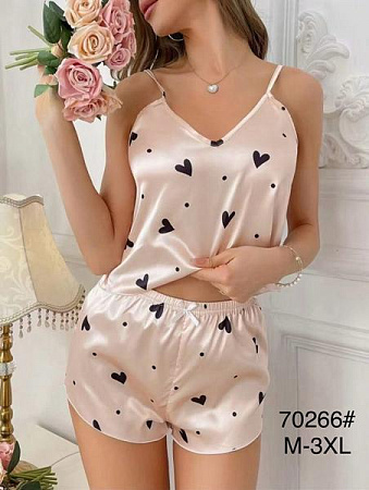 Пижама Estima 70266 beige - делук