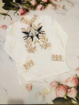 Вышиванка Moda School M97 milk - делук