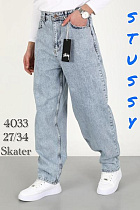 Джинсы Ruxa 4033 mavi-l.blue - делук