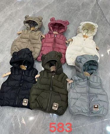 Жилетка Chicwear 583 wine - делук