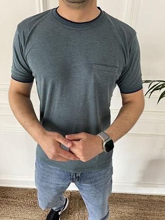 Футболка Nik 56300 grey - делук