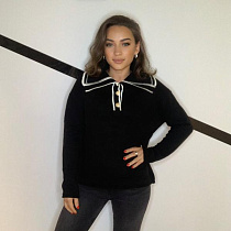 Свитер Modnulya 1752 black - делук