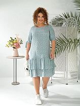 Платье Arina 2423 l.blue - делук