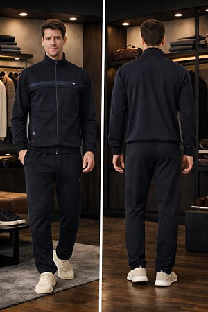 Костюм Спорт Zalov ZW1430 black - делук