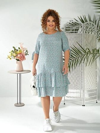 Платье Arina 2423 l.blue - делук
