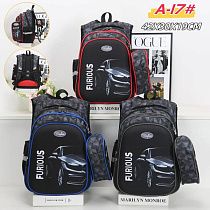Рюкзак Candy Bags A17 black-red - делук