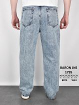 Джинсы God Baron 1795 l.blue - делук