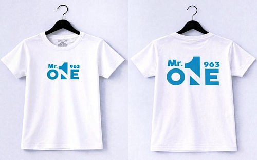 Футболка Dino DN329 white - делук