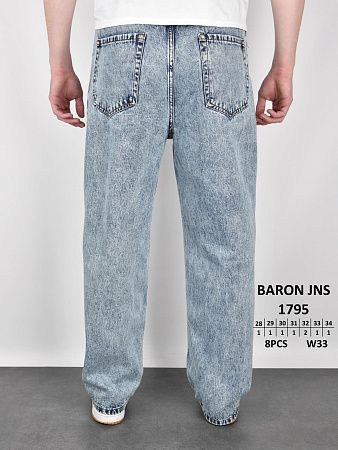 Джинсы God Baron 1795 l.blue - делук