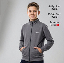 Кофта Спорт Amz 72-2 grey - делук