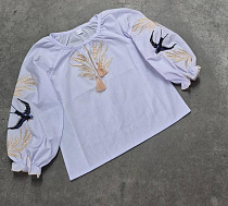 Вышиванка Limerense LM164 white - делук