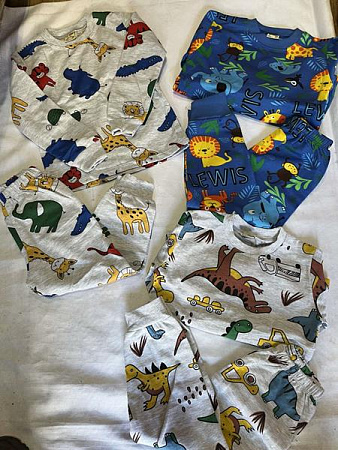 Пижама Zayka ZA1632 grey-brown - делук