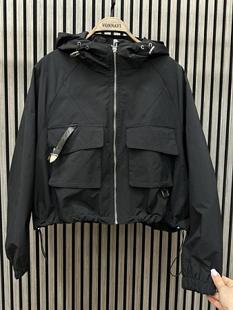 Ветровка Nefertiti NF110 black - делук