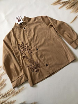 Вышиванка Moda School MS05 camel - делук